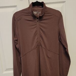 Women's 5.11 Tactical Brown Long Sleeve